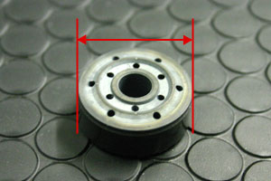 Piston Valve, sufficient enough in size, used inside TEIN Damper
