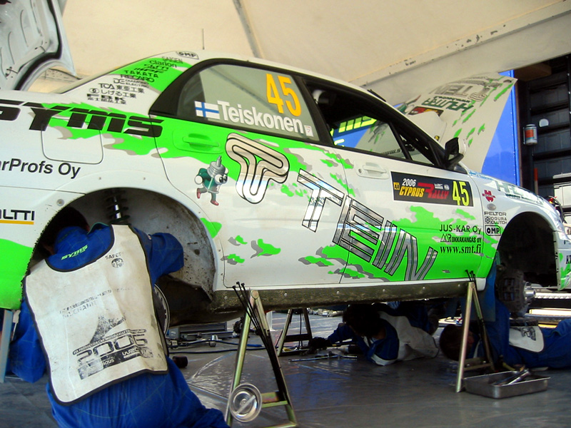 株式会社テイン | モータースポーツ | 2006年成績 | 世界ラリー選手権(WRC)～キプロスラリー～